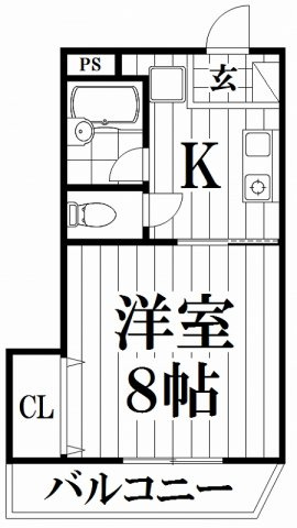 【間取り】 | アテネⅠ
