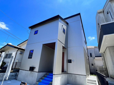 【外観】 | ◆「ＺＥＨ認定住宅」デザイナーズ住宅◆ | シンプルモダンな外観は街中に溶け込むナチュラル感が良いですね(^^♪