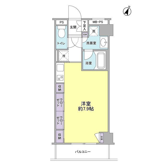セジュール市ヶ尾の間取り|現況優先。