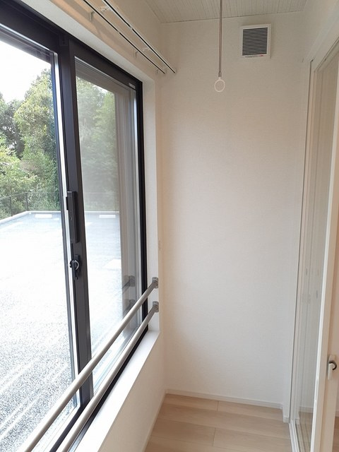 キャンディハウスⅡのバルコニー