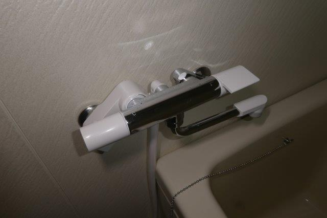 クオリティパレスの浴室|サーモスタッド付き水栓