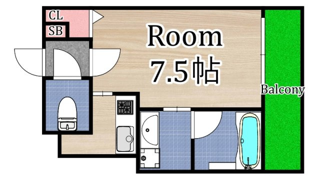 【間取り】 | アクティコートクリスタル京橋