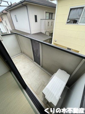 【バルコニー】 | パストラルコート | 陽当たり良好なバルコニーです