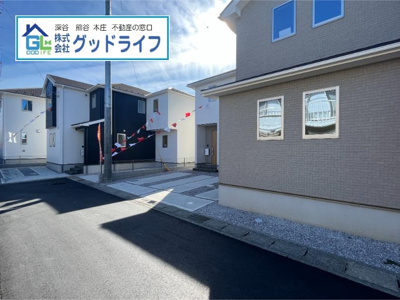 【前面道路含む現地写真】 | FiT本庄市東台5期　全6棟　新築住宅　2号棟