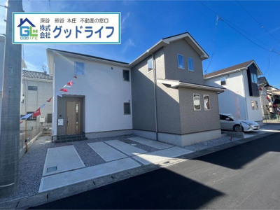 【外観】 | FiT本庄市東台5期　全6棟　新築住宅　2号棟 | 本庄市　新築分譲住宅　外観画像