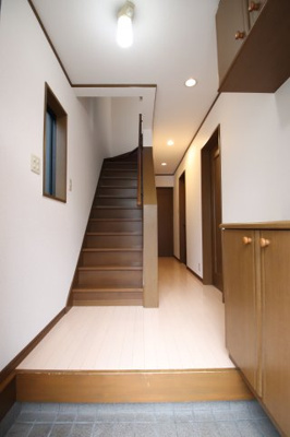 【玄関】 | 堺市東区丈六貸家