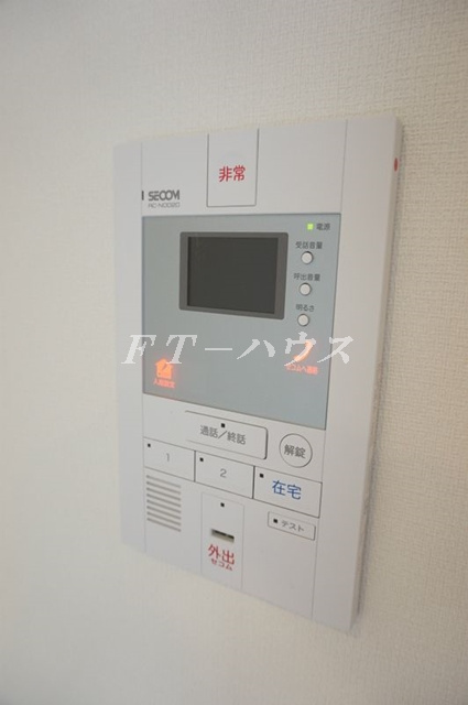 千葉市花見川区検見川町２丁目のアパートのセキュリティ