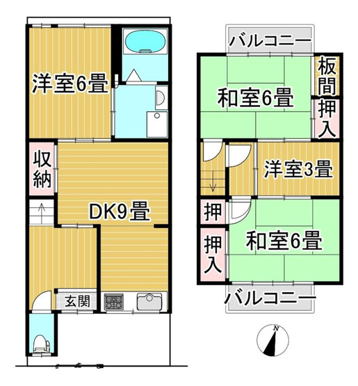 【間取り】 | K30180-柊野