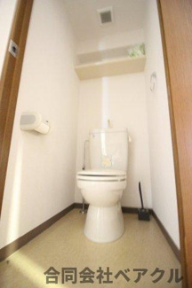 【トイレ】 | ベラジオ二条城前 | 落ち着いたトイレです
