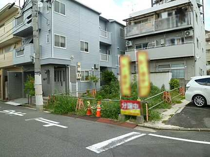 広島市中区白島九軒町　土地の外観