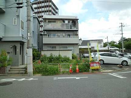 広島市中区白島九軒町　土地の外観