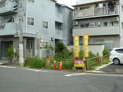 広島市中区白島九軒町　土地の外観