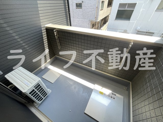 ティアラ北巽のバルコニー|バルコニー付きです