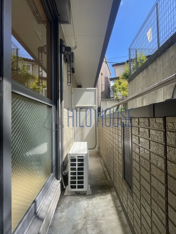 エリタージュⅡのバルコニー