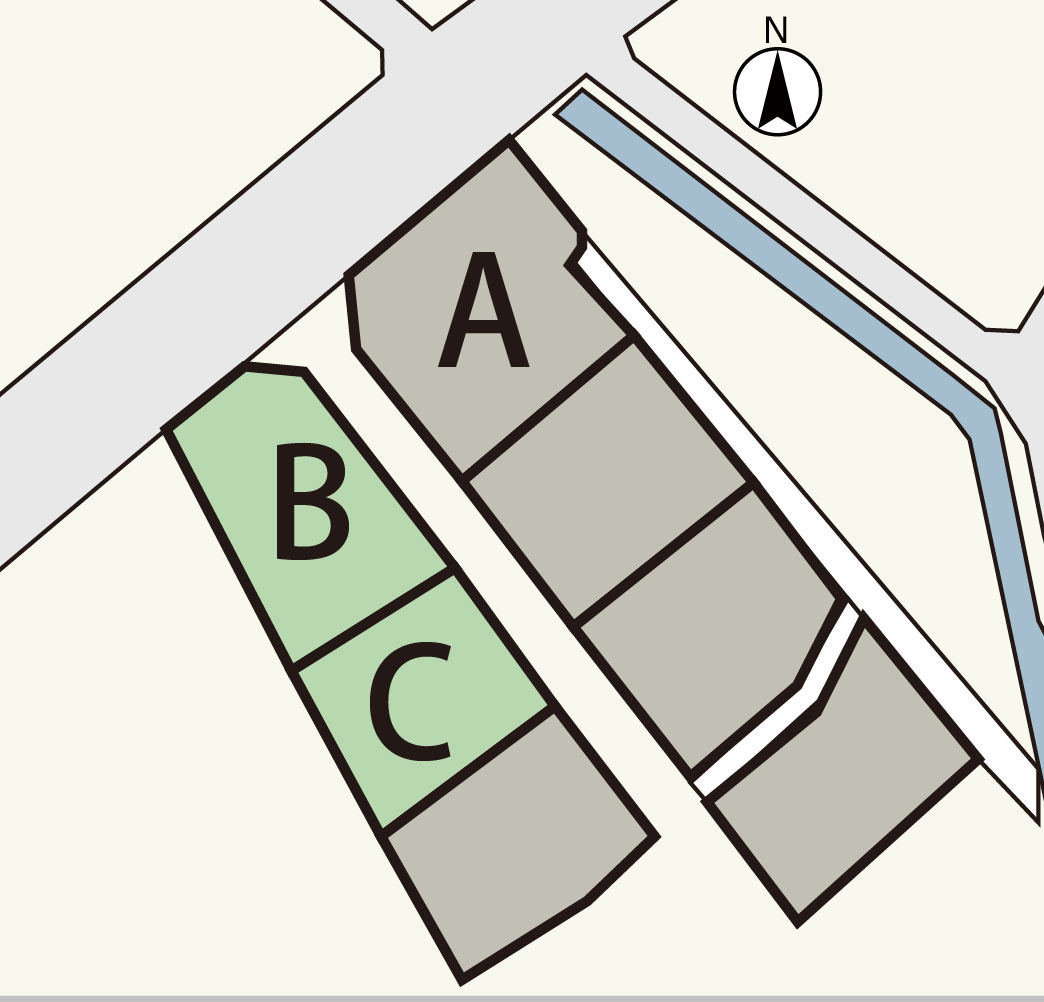 東広島市黒瀬町市飯田　新築一戸建て(全2棟)(JS)の区画図