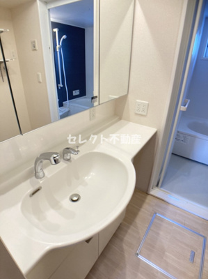 【洗面所】 | グランソレイユ A棟 | グランソレイユ A棟　洗面化粧台