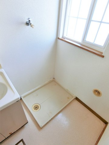 Merciみずほ台Ⅵの洗面所|室内洗濯機置き場