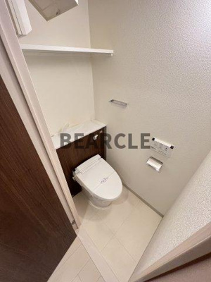 【トイレ】 | ベラジオ京都西大路Ⅱ | 落ち着いたトイレです