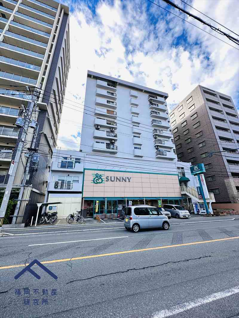 春日原パークマンションの外観