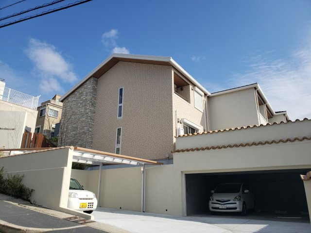 メゾンオルタンシア霞ヶ丘の外観|ハウスメーカー施工☆神戸市垂水区　メゾンオルタンシア霞ヶ丘☆