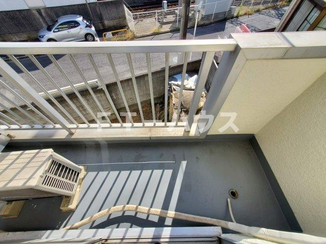櫻井コーポのバルコニー