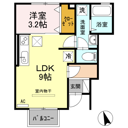 アビテ吉原の間取り