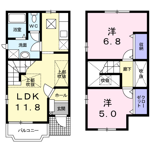 エクセレントタイムⅢの間取り