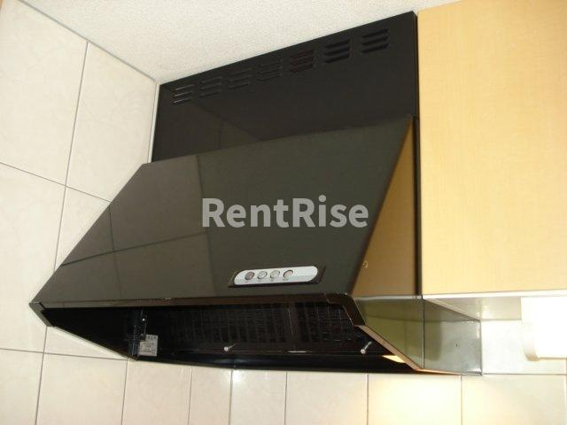 稲沢市祖父江町上牧上川田のアパートのキッチン|レンジフードファン