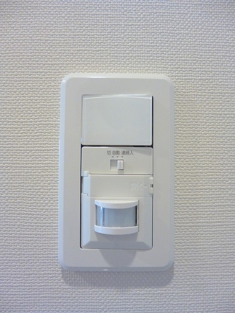 ParkAxis東上野の設備|人感センサー付玄関ライトです