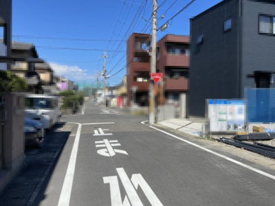 【前面道路含む現地写真】 | 大津市今堅田2丁目8　中古戸建 | 2023年09月　撮影