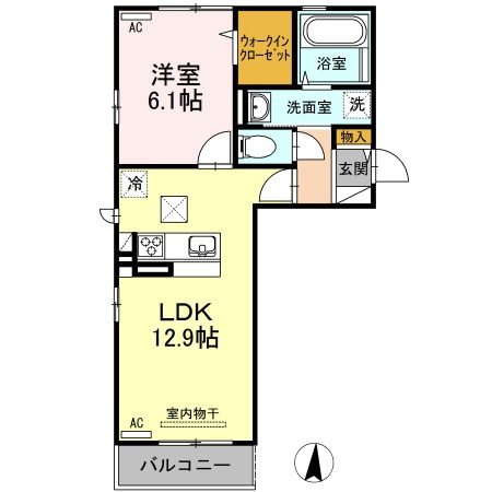 ヴィルナチュールの間取り