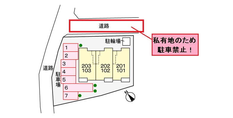 ベスタDの区画図
