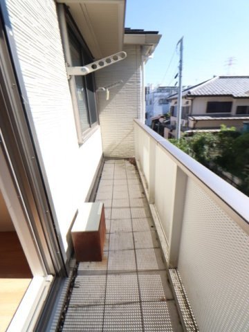 リラフォートのバルコニー