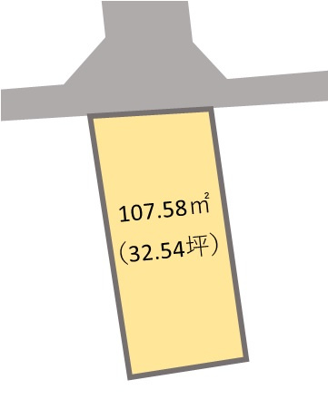 和歌山市北出島・土地・56788の区画図