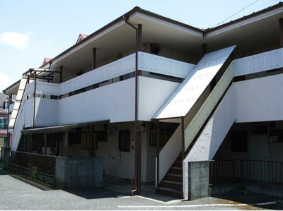 【外観】 | 第2日向ハイム　12899 | 2階建ての2階のお部屋でっす(^^)/