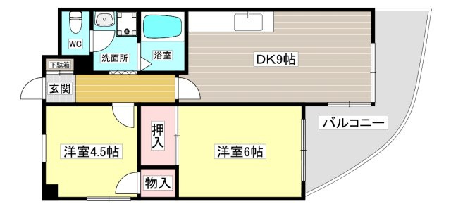 【間取り】 | ベルメゾン西宮