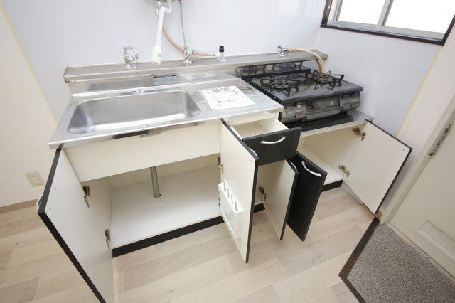 タウン66　C棟のキッチン