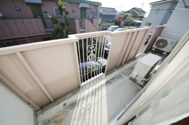 タウン66　C棟のバルコニー