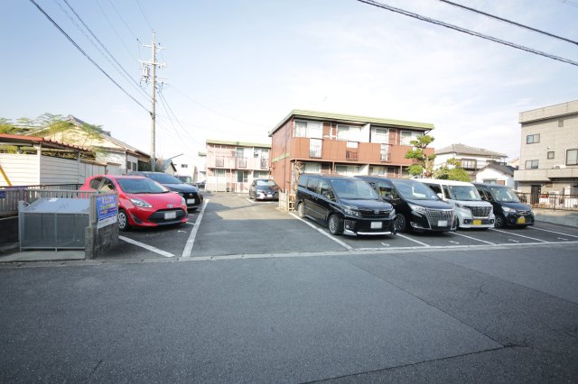 タウン66　C棟の駐車場