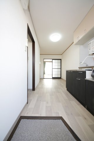 タウン66　C棟の玄関