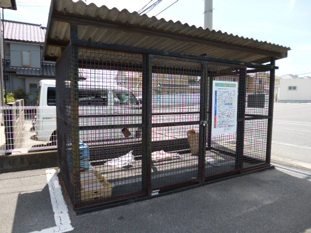 倉敷市平田のアパートのその他共用部分|敷地内専用ゴミステーション