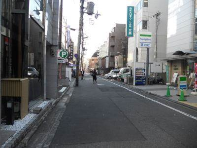 ステュディオフラット室町の周辺|前面道路