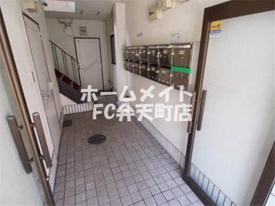 【ロビー】 | JPアパートメント港Ⅴ | ロビーです
