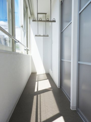 【バルコニー】 | Heights　Hirotani