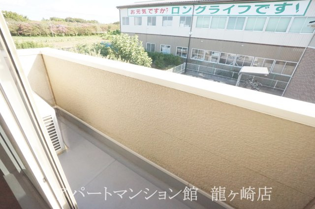 ベルフォ－レ　Ⅱのバルコニー