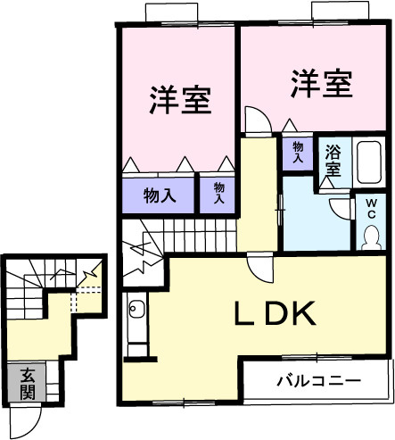 ボヌ－ル・ノワの間取り|間取図