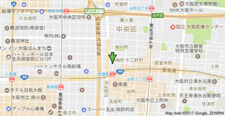 【地図】 | ディナスティ松屋町Ⅱ