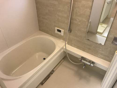 【浴室】 | シャーメゾン万々Ⅱ | 一坪風呂　追い炊き機能