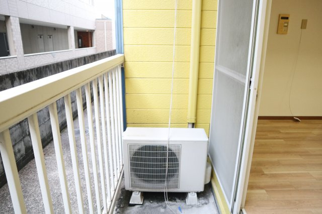 ロイヤルコーポ田尻のバルコニー