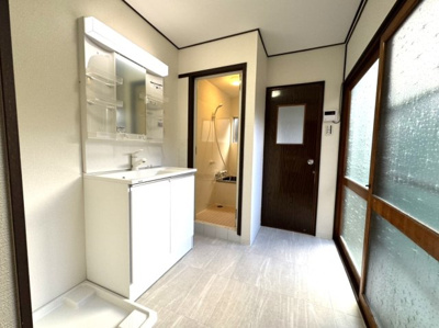 【洗面所】 | 紫野下柳町貸家